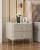 Möbelknopf Nitre – Griff in gebürstetem Gold für Schränke und Schubladen im minimalistischen, modernen und skandinavischen Stil. Erhältlich in 15, 20 und 25 mm – egriffe.at