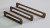 Möbelgriff Barra – moderner durchbrochener Griff in gebürstetem Kaffeegold, Grau und Schwarz. Größen 96, 128 und 160 mm, für Küchen- und Badmöbel, Schränke und Kommoden – egriffe.at
