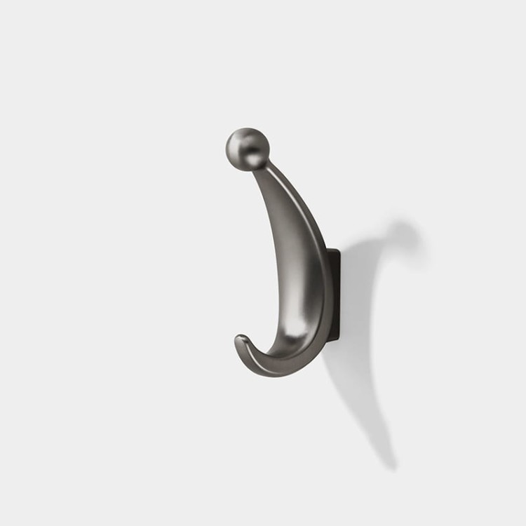 Wandhaken Celma – schlichtes, elegantes Design in moderner Ausführung. Solide verarbeitet, leicht zu montieren und vielseitig einsetzbar in Bad, Küche, Flur oder Büro. Farben: Gold, Schwarz und Perlgrau.
