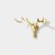 Wandhaken Alberto im modern-skandinavischen Stil, mit solider Konstruktion und einfacher Montage. Farben: Gold, gebürstetes Gold, Schwarz, Grau-Gold, Perlgrau und gebürsteter Nickel – dekorativ und funktional.