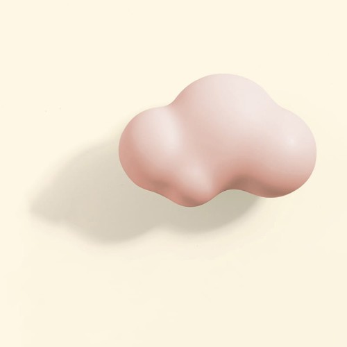 Kindermöbelgriff Cloud in Form einer pastellfarbenen Wolke, ideal für Kinderzimmer, Kindergarten oder Krippe. Farben: Rosa, Grün, Blau und Weiß. Weiche, sichere Kanten und kindlicher skandinavischer Stil.
