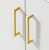 Möbelgriff Tinaja – moderner minimalistischer Griff als Knopf oder Leiste in 128 und 320 mm. Sieben trendige Farben von Weiß und Schwarz bis Gold und Grau. Ideal für Küche, Bad, Schränke und Kommoden.